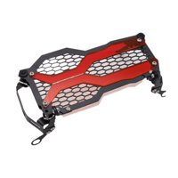 Magideal - Cubierta De Faro De Motocicleta, Cubierta Protectora De Faro De Aluminio Resistente Multifunción Para Piezas De Reparación R1200Gs R1250Gs/Adv Rojo