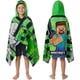 thumbnail image 1 of Toalla Poncho Get Trend Minecraft con Capucha para Niños de 6 a 14 Años, 1 of 3