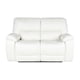 thumbnail image 2 of Rosen Sofá 2 Cuerpos Reclinable Poch Cuero Blanco, 2 of 5