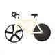 thumbnail image 1 of 1pc, Premium Pizza Cutter, Pizza Wheel, Metal Pizza Knife, Stainless Steel Pizza Cutter Wheel, Bicycle Shaped Pizza Cutter With Stainless Steel Blade, Cake Pie Pastry Cutter, Kitchen Supplies, Baking, 1 of 5