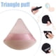 thumbnail image 3 of Borla de polvos faciales, borla de maquillaje triangular suave para polvos sueltos, polvos minerales, polvos corporales, 3 of 5