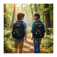 Genérico - Mochila Bolso Juvenil Estilo Urbano Estampado De Gato 25L