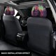 thumbnail image 3 of La Noche del Cazador Funda Protectora Universal para Reposacabezas de Coche, Funda Elástica para Reposacabezas de Asiento de Auto, Funda de Tela Antipolvo, Accesorios de Interior 2 Piezas, 3 of 6