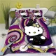 thumbnail image 1 of x803 Bed SheetsCatoon Love Child Duvet Cover Set HD Comforter Cover Bedclothes for Kids Bedding Sets Bedroom Decor 3-Piece Bedding Set (1 Duvet Cover + 2 Pillow Shams) nj803, 1 of 5
