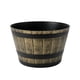 thumbnail image 1 of Macetero Plastico Diseño Efecto Barril De Madera Maceta M, 1 of 8
