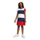 thumbnail image 2 of Vestido Tommy Hilfiger para niñas, manga corta, bandera azul, talla 7, 2 of 3