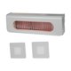 thumbnail image 2 of Caja De Almacenamiento De Calcetines Montado En La Pared Transparente Duradero Para Sala De Estar Tocador Gris, 2 of 4