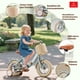 thumbnail image 2 of Bicicleta Infantil Plegable Aro 16 Con Rueditas Color Agua, 2 of 8