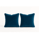 thumbnail image 1 of Cojines Decorativos Felpa Azul, 1 of 2
