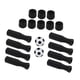 thumbnail image 1 of Mangos De Futbolín, Mini Juego De Fútbol De Mesa, Prácticos Tapones Octogonales Negros, 1 of 5