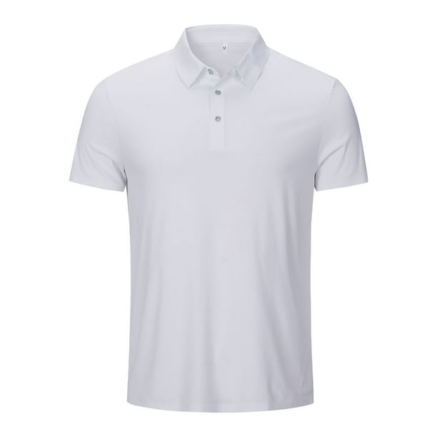 Polera Ultra Dry Fit Con Cuello Manga Corta Hombre