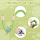 thumbnail image 3 of Uxcell Columpio de Percha de Cuerda para Pájaros Soporte de Cuerda para Pájaros 15 Pulgadas Verde Claro, 3 of 6