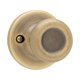 thumbnail image 1 of Tummy Knob Kwikset Tylo de latón envejecido para diestros o zurdos, 1 of 4