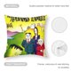 thumbnail image 5 of La Familia Addams Fundas de almohada de terciopelo con tema, regalos de funda de almohada, decoración para el hogar, cojín de lanzar, regalo de cumpleaños para fans y parejas.66*66cm., 5 of 6
