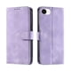 thumbnail image 1 of Funda Cartera para iPhone 16E Tapa con Ranuras, Soporte y Correa Morado, 1 of 5