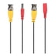 thumbnail image 1 of X4 Cable Camaras Seguridad Cctv Video Y Poder Bnc 15 Mts, 1 of 3