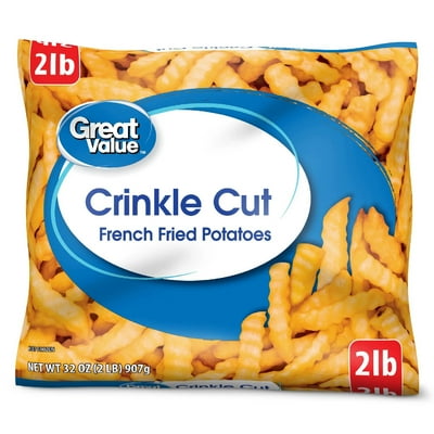 Papas Fritas Congeladas Crinkle Cut 907 G Great Value