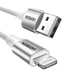 thumbnail image 3 of Cable Lightning/USB-A 2.4A 2M MFi Blanco Ugreen US199, 3 of 3