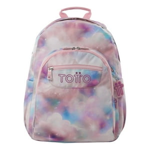 Mochila Urbana Notebook Escolar Totto Classic Acuarela Niña