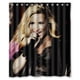 thumbnail image 1 of Cortina de ducha Demi Lovato, juego de cortinas de baño con ganchos, tamaño 60 x 72 pulgadas, 1 of 3