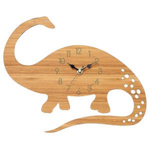 Bothyi - Dinosaurio Reloj De Pared Escritorio Aula Numeral Cuarzo Relojes Diplodocus