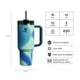 thumbnail image 2 of Quencher H2.0 Adventure Coastal Teal Motion | 1.18 lt, 2 of 6