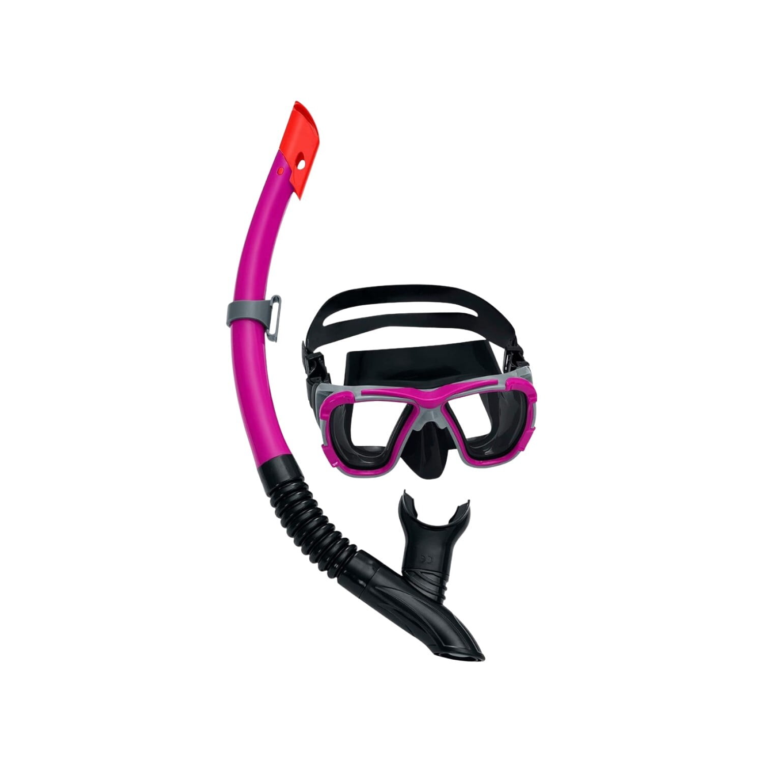 Bestway - Kit Lentes Y Snorkel +14 Color Rosa