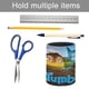 thumbnail image 5 of Hoja Rodante-theme Cylinder Pen Holder Pencil Organizer with Flannel Lining PVC Leather Material Cardboard Base for study work 10*8CM, 5 of 6