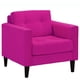 thumbnail image 2 of Sofa Retro 1C Felpa 00 Fucsia, 2 of 6