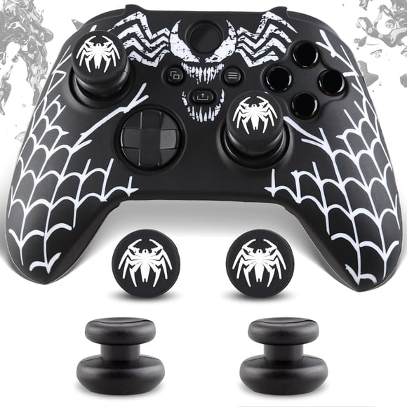 Capa para Controlador SoAegis Xbox Series S/X Blanco/Negro