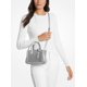 thumbnail image 2 of Bolso Michael Kors Laila de Cuero Embossado Plateado, 2 of 5