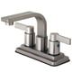thumbnail image 1 of Grifo de baño Kingston Brass con doble manija, juego central de 4 pulgadas, 1 of 2
