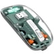 thumbnail image 1 of Ratón inalámbrico A.JAZZ Bluetooth 5.1/2.4 GHz recargable verde, 1 of 9