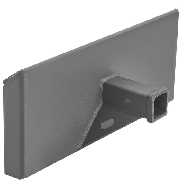 Placa de montaje para minicargadora VEVOR con enganche para 2 receptores, 1500 libras