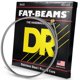 thumbnail image 1 of Cuerdas para bajo eléctrico DR Strings FAT-BEAM FB5-45 Silver, 1 of 9