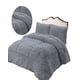 thumbnail image 2 of Pack Cobertor De Invierno Peludo 2 Plazas 230x250cm Gris, 2 of 4