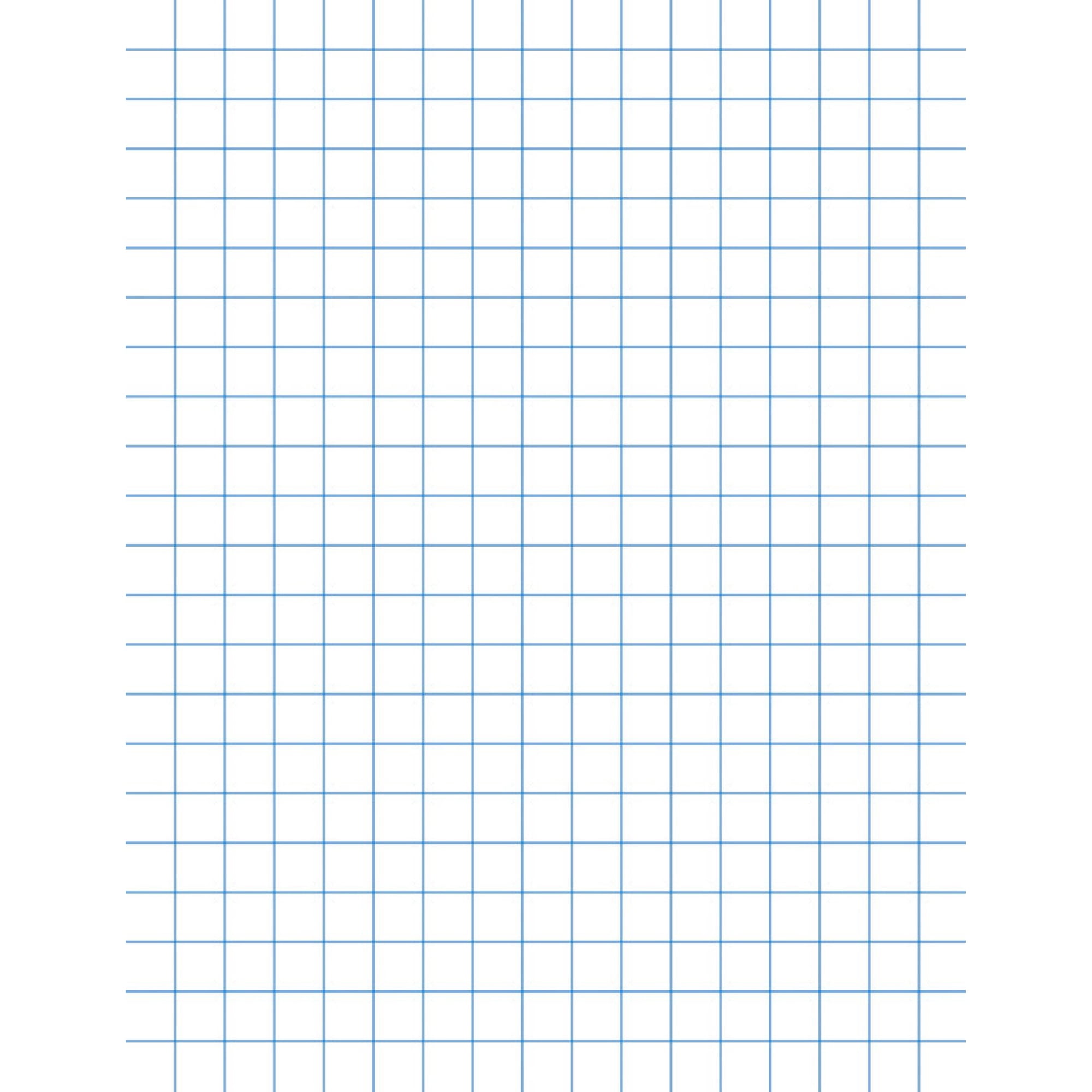 School Specialty, In - Bloques De Papel Cuadriculado School Smart, Paquete De 12 Unidades, 21 X 27,9 Cm, 50 Hojas