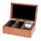 thumbnail image 5 of Caja de almacenamiento para monedas Guardhouse, acabado en madera de teca, 30 espacios, 5 of 8