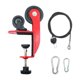 thumbnail image 4 of Mesa De Lucha De Brazos Con Sistema De Poleas Y Cable, Accesorios Portátiles Para Entrenamiento De Antebrazos, Color Rojo, 4 of 5