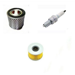 Hibari - Kit Mantencion De Filtros Moto Honda Xre 300 (Antigua)