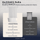 thumbnail image 5 of Forro Cortina Baño Ducha Con Iman Larga 180x180 Plastico Az Transparente Impermeable, 5 of 10
