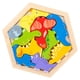 thumbnail image 4 of Rompecabezas De Madera Clasificación De Bloques De Apilamiento Dinosaurio De Juguete Educativo, 4 of 5