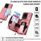 thumbnail image 5 of Funda Tipo Cartera con Correa Cruzada para Samsung Galaxy S20 Ultra Protección Contra Golpes Rosa, 5 of 5