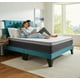 thumbnail image 2 of Cama King Plazas Turquesa Europea Incluye Base+respaldo+colchon, 2 of 2