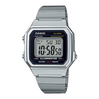 Reloj Digital Plateado Casio B-650Wd-1A