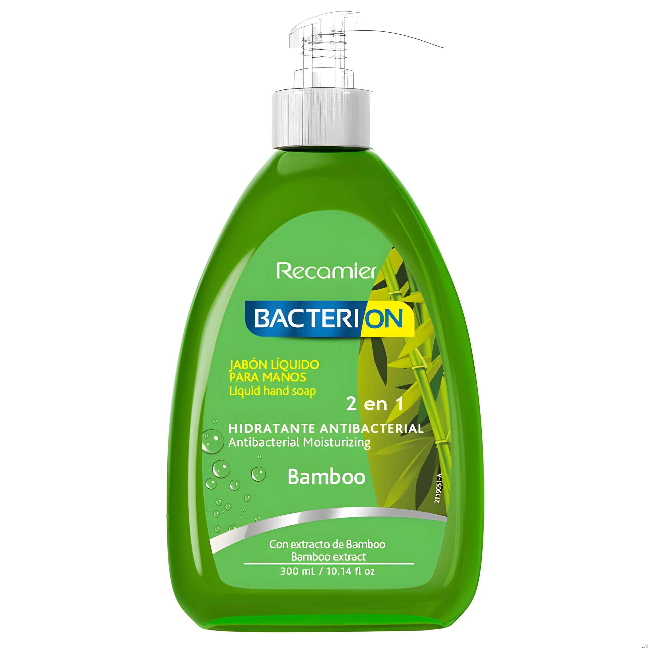 Bacterion - Jabón Líquido Antibacterial Hidratante Bambú