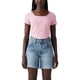 thumbnail image 1 of Remera Lyra Slim Cropped para Mujer Levi's en Lilac Fragante Talle M, 1 of 1
