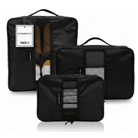 3 Organizadores De Equipaje Viaje Garmento Maleta Y Mochila