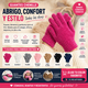 thumbnail image 5 of Guantes Chenille Plomo Adulto Invierno Unisex, 5 of 5