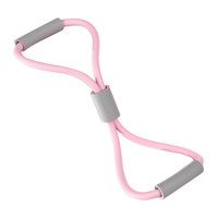 Magideal - Banda De Resistencia De 8 Formas, Banda Elástica Para Fitness, Juego De Cuerdas De Tensión Para Yoga, Banda De Ejercicio, Estiramiento De Espalda Para Rosa